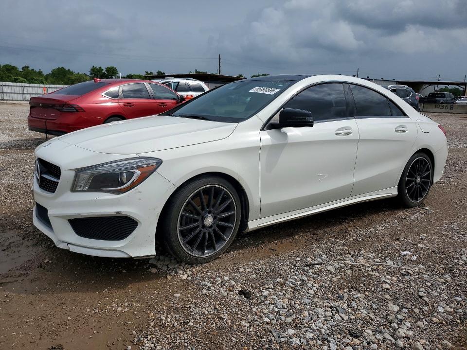 2016 Mercedes-benz Cla-klasse VIN WDDSJ4EB2GN357321 COPART salvage auction — SIDE, Tx - Salvage Vehicle Title, sold $2,900 on 2026-08-01 (photo 1)