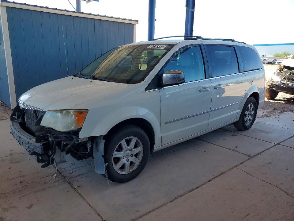 2010 Chrysler Town & country VIN 2A4RR8DX8AR423493 COPART salvage auction — FRONT END, AZ - CERT OF TITLE - SALVAGE, sold $175 on 2026-07-23 (photo 1)