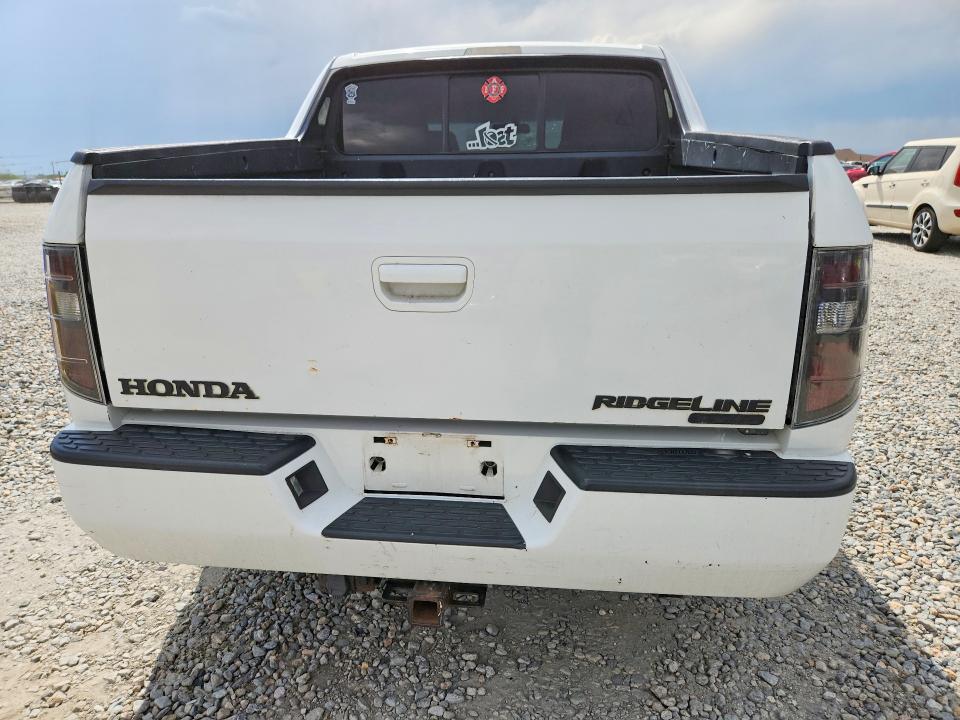 2007 Honda Ridgeline VIN 2HJYK16397H509235 COPART salvage auction — HAIL, CO - CERTIFICATE OF TITLE (P), sold $1,250 on 2026-07-09 (photo 6)