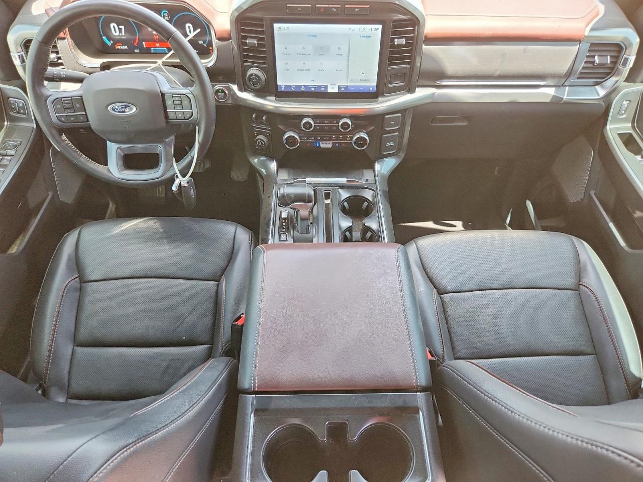 2023 Ford F-150 Lightning VIN 1FTFW1E86PKD71370 COPART salvage auction — Water/Flood, TX - SALVAGE TITLE-FLOOD DAMAGE, sold $26,750 on 2026-08-20 (photo 8)