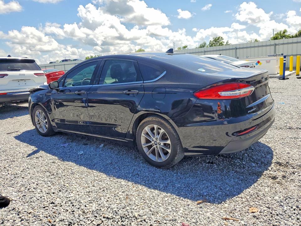 2020 Ford Fusion VIN 3FA6P0HD9LR160871 COPART salvage auction — FRONT END, Id - Salvage Certificate Of Title, sold $1,300 on 2026-07-27 (photo 2)