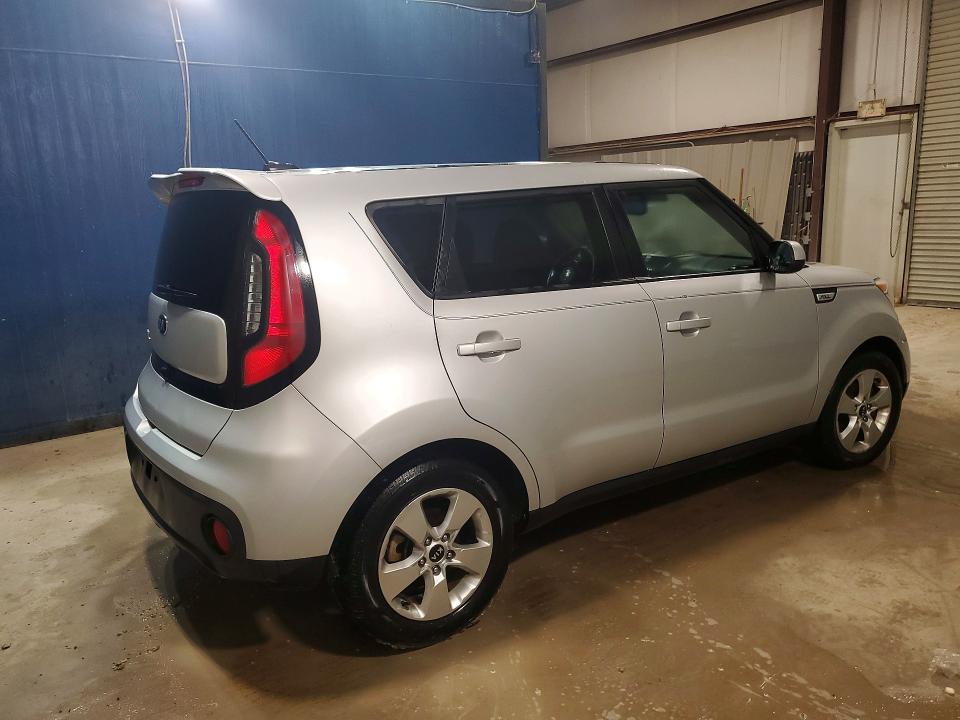 2018 Kia Soul VIN KNDJN2A21J7549037 COPART salvage auction — NORMAL WEAR, TX - CERTIFICATE OF TITLE, sold $1,350 on 2026-07-23 (photo 3)
