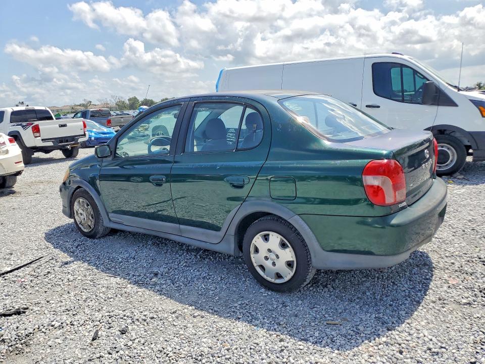 2001 Toyota Echo VIN JTDBT123X10158392 COPART salvage auction — SIDE, Fl - Cert Of Title Slvg Rebuildable, sold $725 on 2026-07-06 (photo 2)
