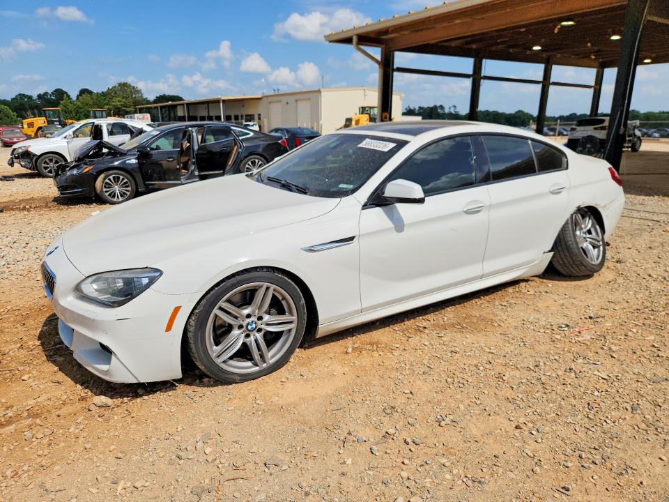 2014 BMW 6er VIN WBA6B8C53ED452807 COPART salvage auction — SIDE, Al - Cert Of Title-Salvage Title, sold $125 on 2026-07-29 (photo 1)
