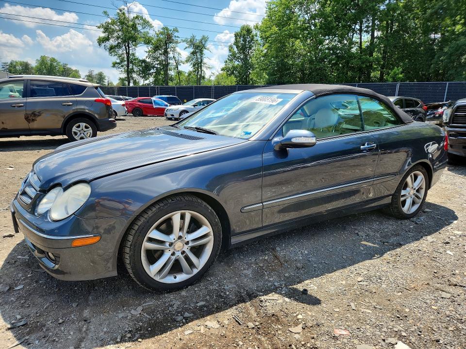 2008 Mercedes-benz Clk-class VIN WDBTK56F28F249505 COPART salvage auction — MINOR DENT/SCRATCHES, Va - Certificate Of Title, sold $1,450 on 2026-07-07 (photo 1)
