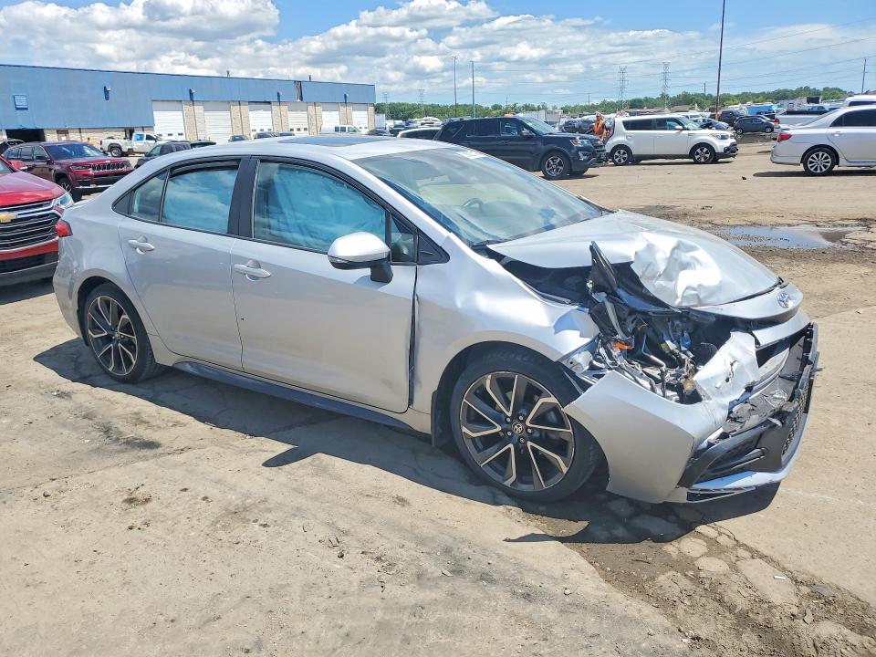 2020 Toyota VIN 5YFB4RBE2LP013286 COPART salvage auction — FRONT END, On - Permit Salvage, sold $1,350 on 2026-07-10 (photo 4)