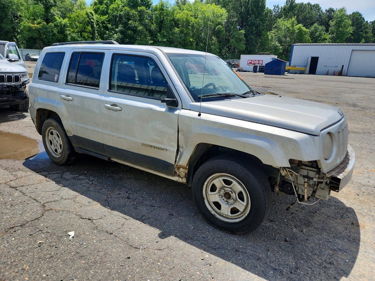 2014 Jeep Patriot VIN 1C4NJPBA8ED545249 COPART salvage auction — Front End, TX - CERTIFICATE OF TITLE, sold $550 on 2026-07-03 (photo 4)