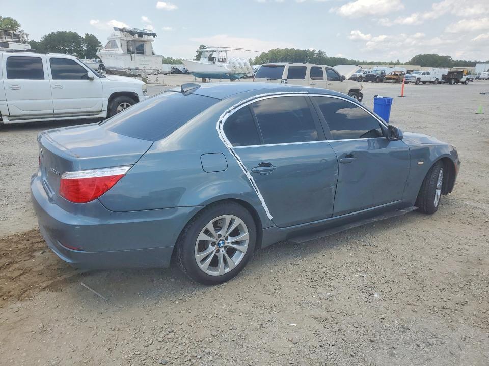 2010 BMW 5er VIN WBANV9C54AC390200 COPART salvage auction — SIDE, Nc - Salvage Certificate Of Title, sold $200 on 2026-08-03 (photo 3)