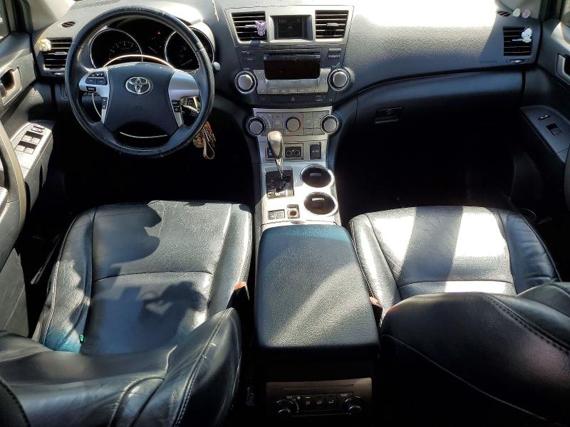 2012 Toyota Highlander VIN 5TDBK3EHXCS161153 COPART salvage auction — FRONT END, MD - CERT OF SALVAGE > 75% DAMAGE, sold $4,400 on 2026-07-27 (photo 8)