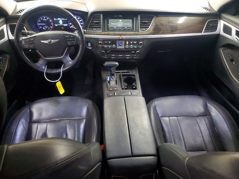 2018 Genesis VIN KMHGN4JE5JU284653 COPART salvage auction — NORMAL WEAR, Nc - Dealer Only Clean Title (P), sold $5,400 on 2026-07-29 (photo 8)