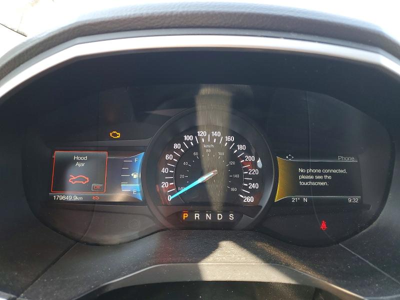 2019 Ford Edge VIN 2FMPK4J9XKBB98712 COPART salvage auction — FRONT END, Ns - Salvage Title, sold $2,350 on 2026-07-09 (photo 9)