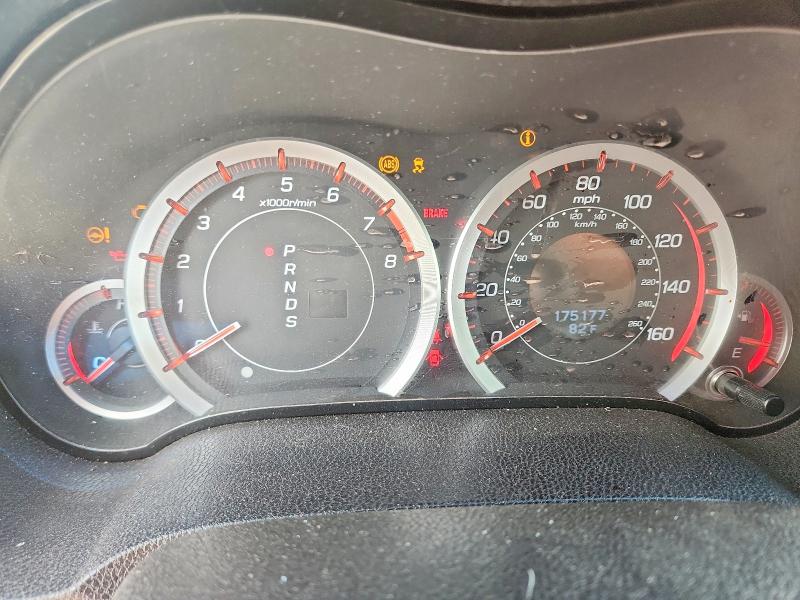 2012 Acura Tsx VIN JH4CU2F82CC028586 COPART salvage auction — FRONT END, Tx - Salvage Vehicle Title, sold $475 on 2026-07-24 (photo 9)