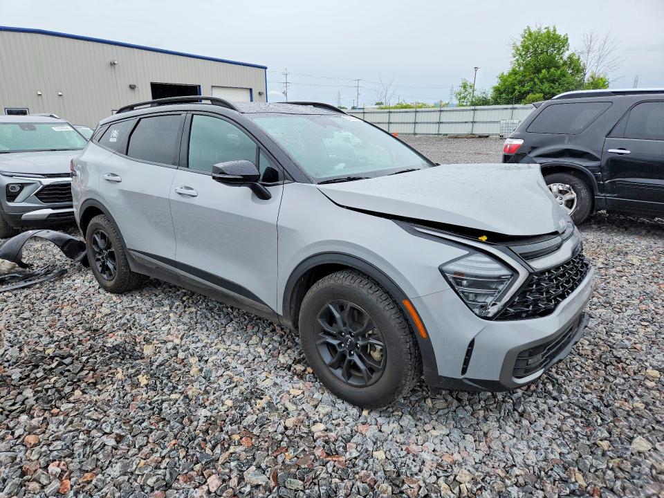 2024 Kia Sportage VIN 5XYK7CDF4RG197444 COPART salvage auction — FRONT END, Wi - Cert Of Title-Claim Paid, sold $7,200 on 2026-07-20 (photo 4)
