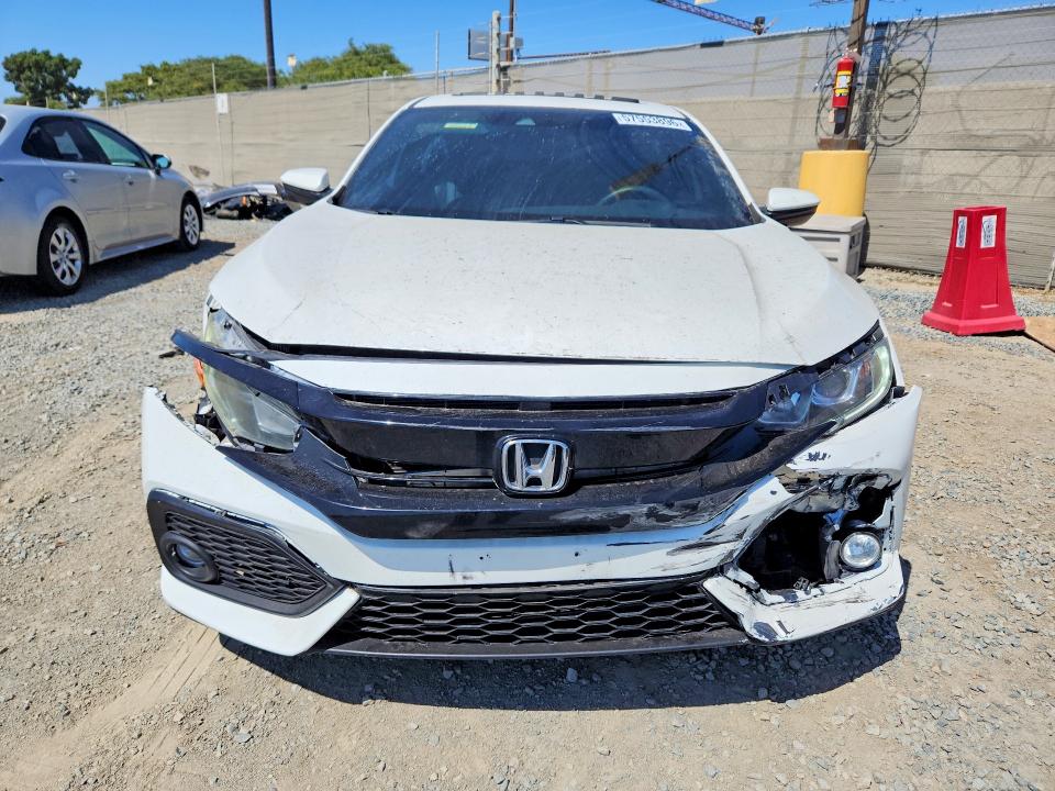 2019 Honda Civic VIN SHHFK7H60KU403758 COPART salvage auction — FRONT END, Ca - Salvage Certificate, sold $4,600 on 2026-07-24 (photo 5)