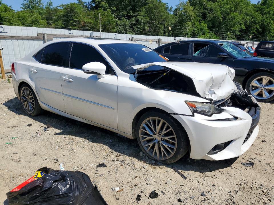 2014 Lexus Is VIN JTHCF1D29E5002139 COPART salvage auction — FRONT END, Md - Cert Of Salvage > 75% Damage, sold $1,450 on 2026-07-28 (photo 4)