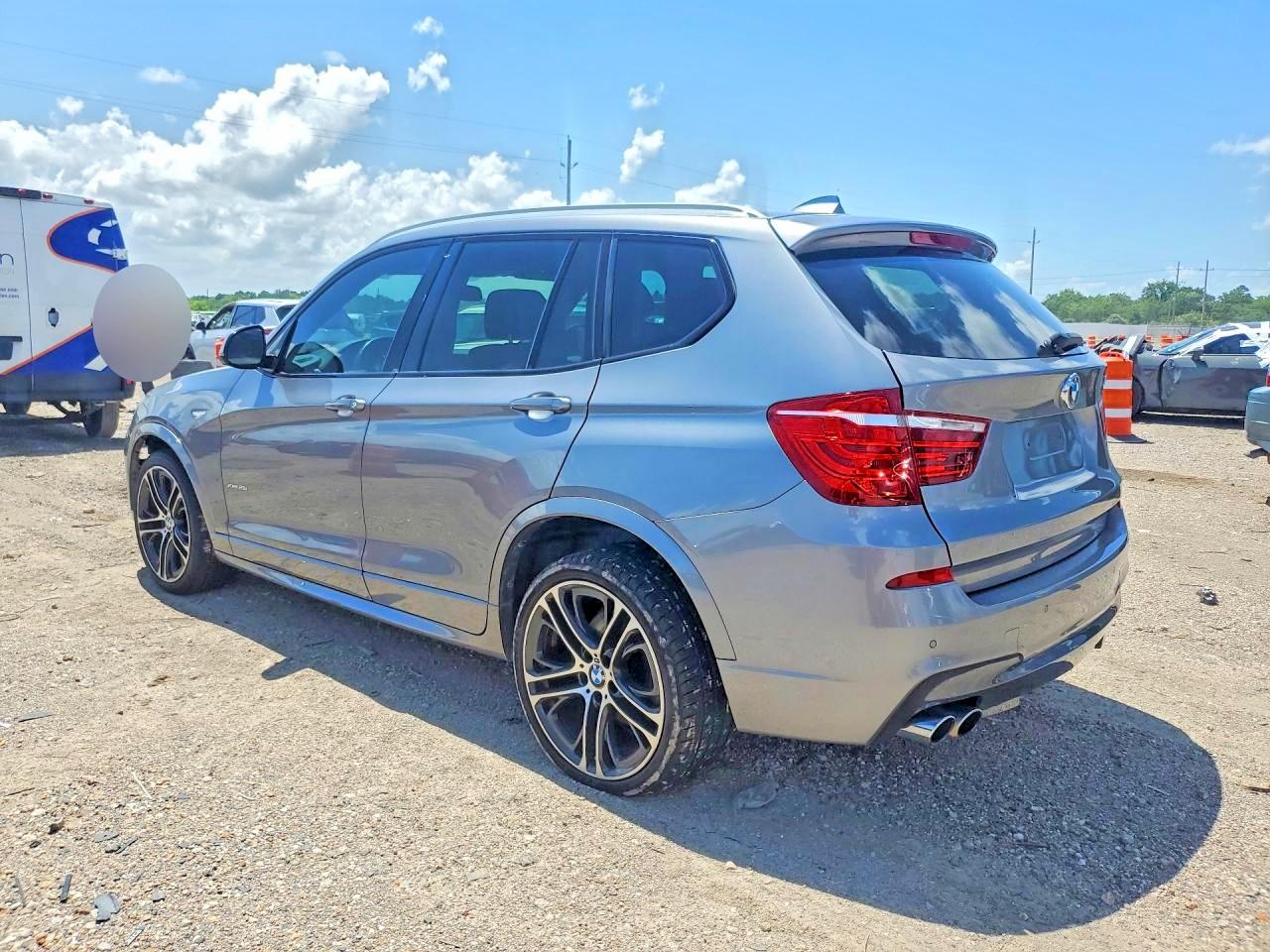 2016 BMW X3 VIN 5UXWX9C50G0D78591 COPART salvage auction — Minor Dent/Scratches, TX - CERTIFICATE OF TITLE (P), sold $3,150 on 2026-07-08 (photo 2)