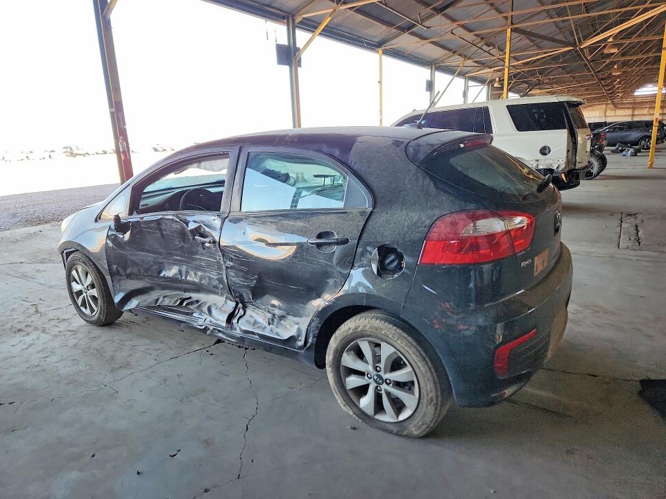 2017 Kia Rio VIN KNADN5A30H6027701 COPART salvage auction — FRONT END, Az - Certificate Of Title (P), sold $700 on 2026-07-13 (photo 2)