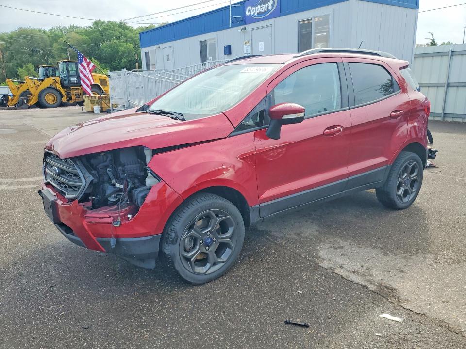 2018 Ford Ecosport VIN MAJ6P1CL3JC176225 COPART salvage auction — FRONT END, Mn - Cert Of Title-Salvage, sold $250 on 2026-07-28 (photo 1)