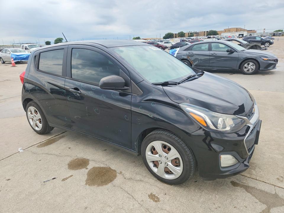 2019 Chevrolet Spark VIN KL8CB6SA6KC742946 COPART salvage auction — HAIL, Tx - Certificate Of Title, sold $1,700 on 2026-07-16 (photo 4)