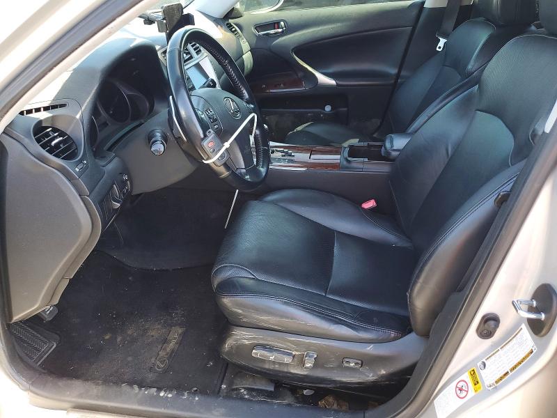 2008 Lexus Is 250 VIN JTHBK262X82076749 COPART salvage auction — WATER/FLOOD, CA - SALVAGE CERTIFICATE, sold $250 on 2026-07-13 (photo 7)