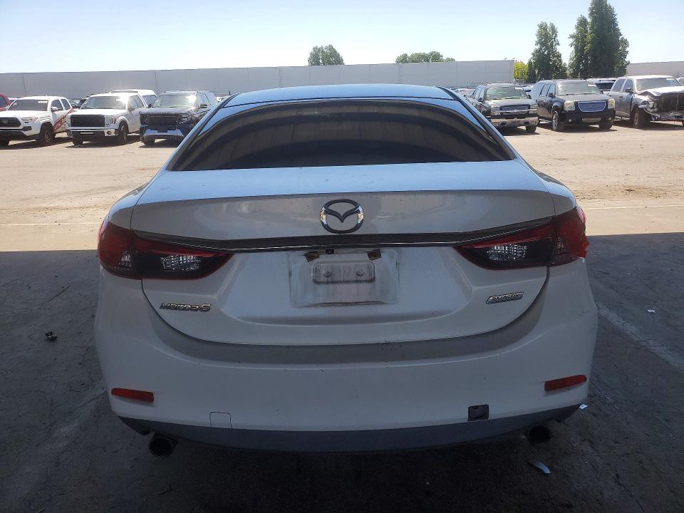 2015 Mazda VIN JM1GJ1U51F1222931 COPART salvage auction — REAR END, Ca - Salvage Certificate, sold $70 on 2026-07-28 (photo 6)
