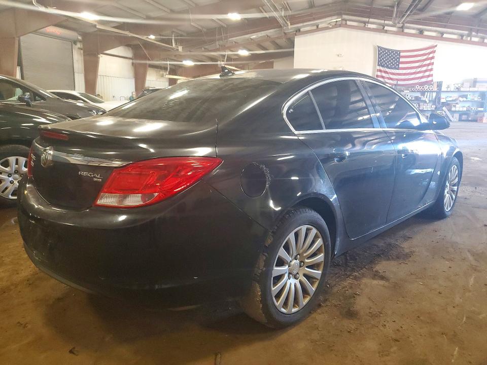 2011 Buick Regal VIN W04GN5EC9B1011764 COPART salvage auction — FRONT END, Mi - Certificate Of Title, sold $325 on 2026-07-31 (photo 3)