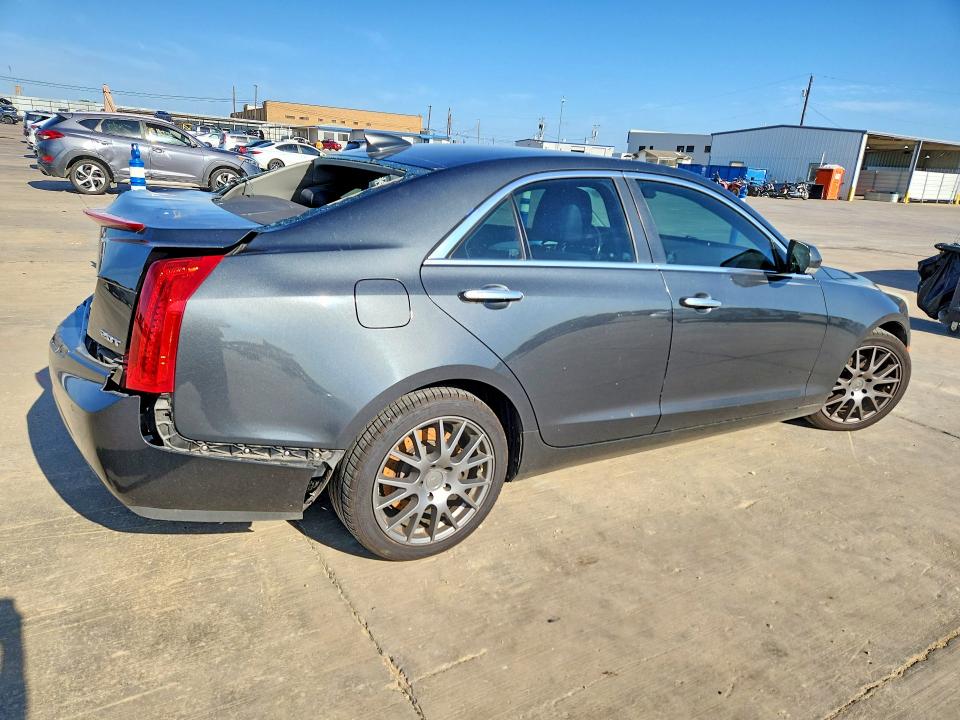 2015 Cadillac Ats VIN 1G6AB5RX3F0102206 COPART salvage auction — REAR END, Tx - Salvage Vehicle Title, sold $1,500 on 2026-07-09 (photo 3)
