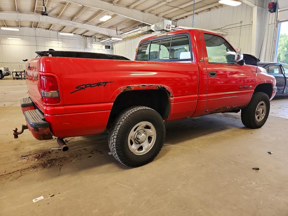 1995 Dodge Ram 1500 VIN 1B7HF16Z6SS280916 COPART salvage auction — REAR END, MN - CERTIFICATE OF TITLE, sold $700 on 2026-07-09 (photo 3)