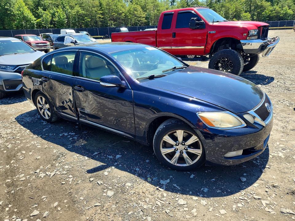 2008 Lexus Gs VIN JTHCE96SX80015949 COPART salvage auction — SIDE, Md - Cert Of Salvage > 75% Damage, sold $400 on 2026-07-17 (photo 4)