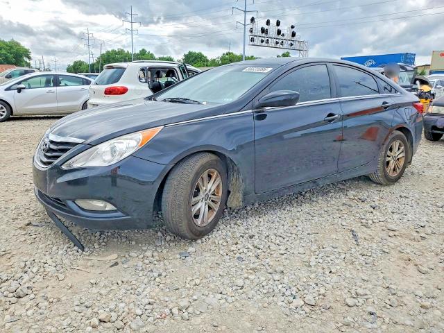 2013 Hyundai Sonata VIN 5NPEB4AC9DH642841 COPART salvage auction — VANDALISM, Oh - Cert Of Title-Salvage, sold $600 on 2026-07-02 (photo 1)