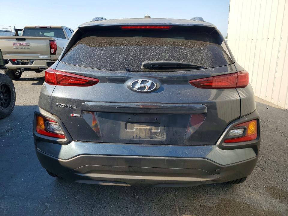2020 Hyundai Kona VIN KM8K22AA5LU497156 COPART salvage auction — SIDE, CA - SALVAGE CERTIFICATE, sold $1,800 on 2026-07-20 (photo 6)