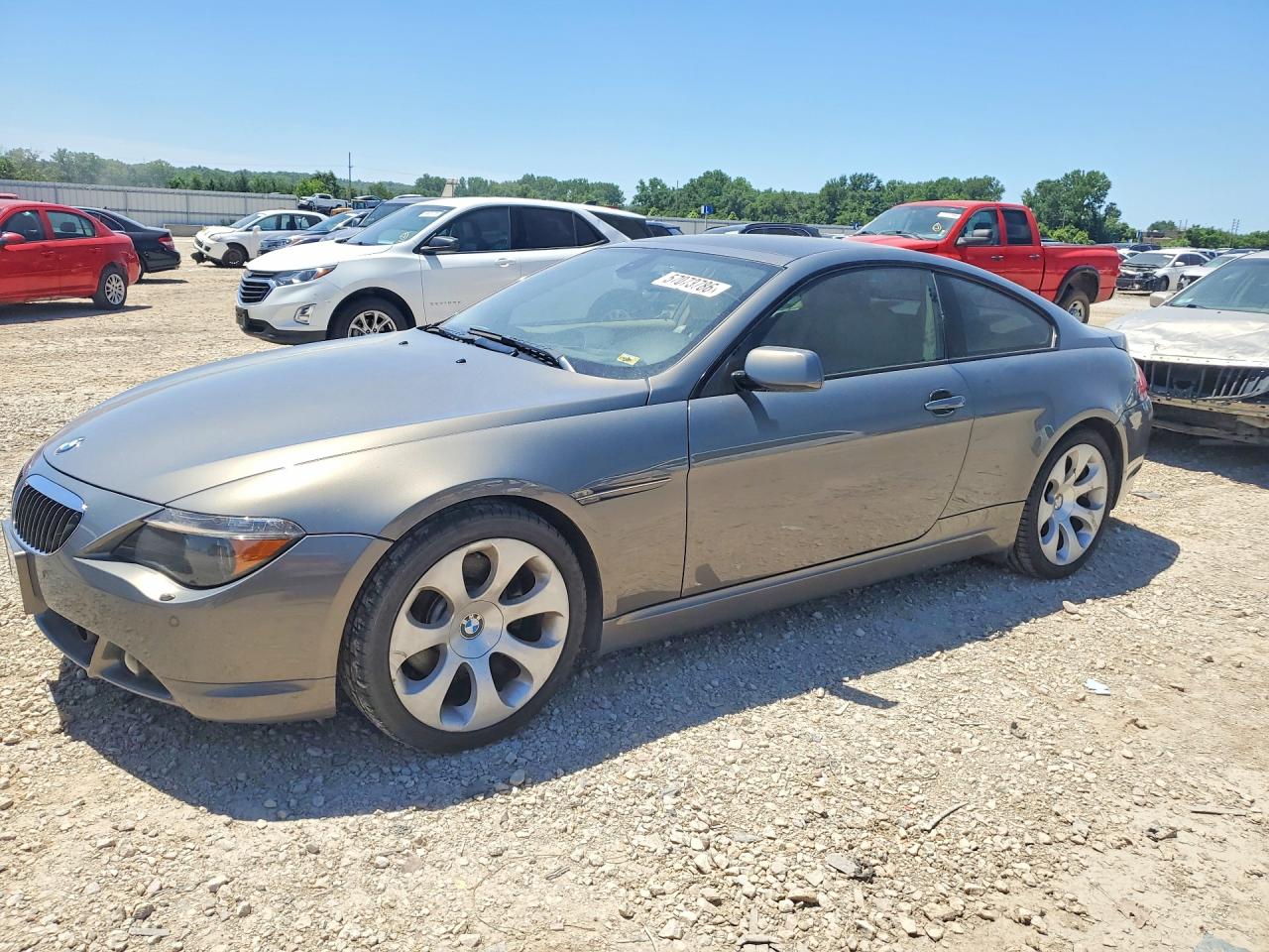 2007 BMW 6 Series VIN WBAEH13557CR51392 COPART salvage auction — Normal Wear, MO - DEALER ONLY CLEAN TITLE, sold $1,300 on 2026-07-02 (photo 1)
