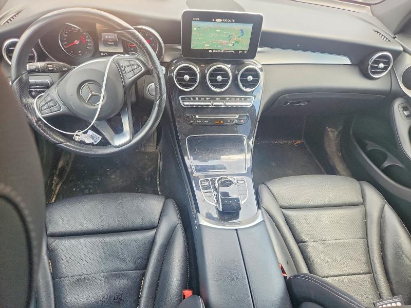 2017 Mercedes-benz Glc VIN WDC0G4KB9HF221407 COPART salvage auction — FRONT END, Qc - Gravement Accidente, sold $4,500 on 2026-07-07 (photo 8)