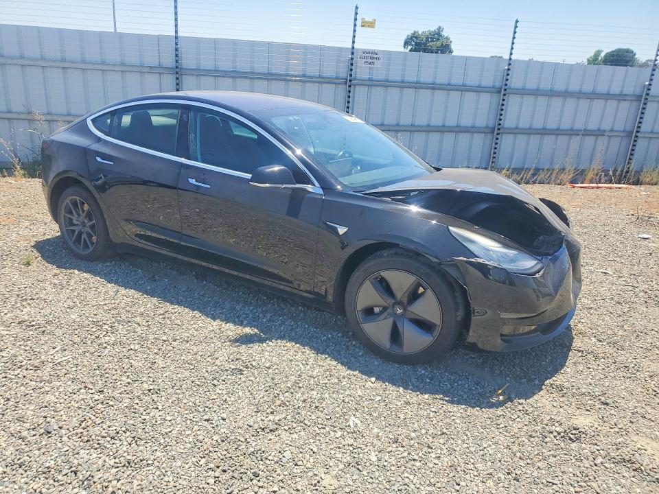 2018 Tesla Model 3 VIN 5YJ3E1EA8JF166064 COPART salvage auction — FRONT END, Ca - Salvage Certificate, sold $4,850 on 2026-07-16 (photo 4)