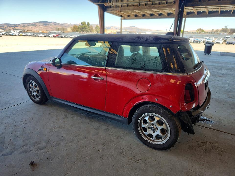 2013 Mini Cooper VIN WMWSU3C52DT683620 COPART salvage auction — REAR END, CA - SALVAGE CERTIFICATE, sold $1,300 on 2026-07-13 (photo 2)