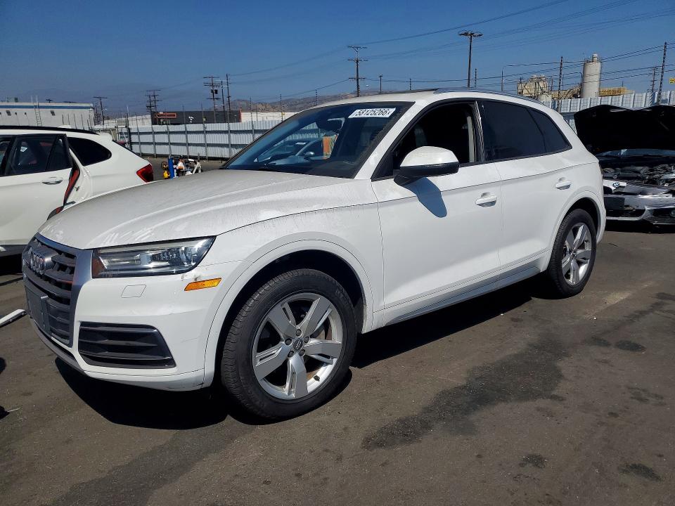 2018 Audi Q5 VIN WA1ANAFYXJ2023164 COPART salvage auction — REAR END, Ca - Dis/Dlr/Exp Only Clean Title, sold $5,100 on 2026-07-08 (photo 1)