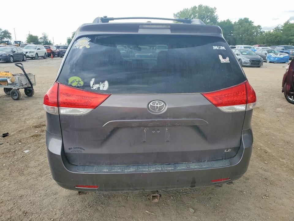 2012 Toyota VIN 5TDKK3DC2CS249250 COPART salvage auction — FRONT END, IA - CERT OF TITLE-SALVAGE TITLE, sold $800 on 2026-07-17 (photo 6)