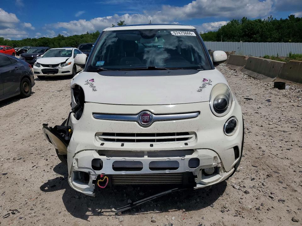 2014 Fiat VIN ZFBCFADH9EZ009514 COPART salvage auction — FRONT END, Ma - Cert Of Title-Reconstrctd Coll, sold $450 on 2026-07-08 (photo 5)