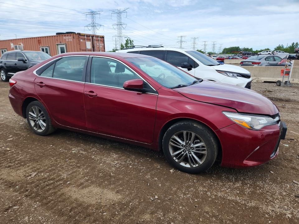 2016 Toyota Camry VIN 4T1BF1FK1GU566043 COPART salvage auction — SIDE, Wv - Salvage Certificate, sold $2,300 on 2026-07-02 (photo 4)
