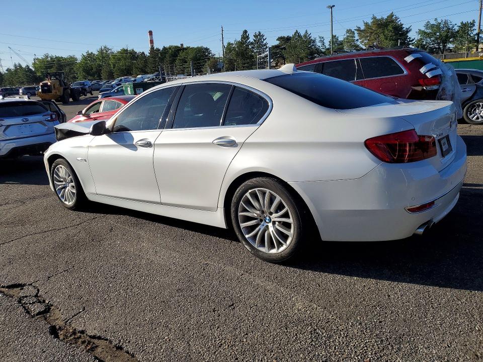 2015 BMW 5er VIN WBA5A7C57FD621723 COPART salvage auction — FRONT END, Co - Public - Salvage Title, sold $4,500 on 2026-07-09 (photo 2)