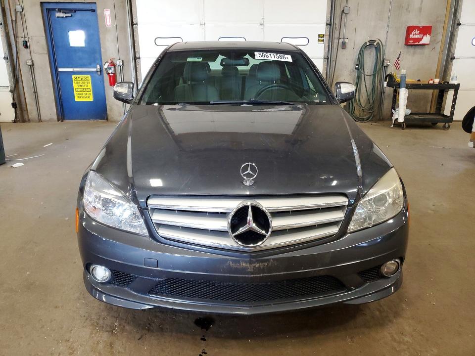 2008 Mercedes-benz C class VIN WDDGF81XX8F153569 COPART salvage auction — MINOR DENT/SCRATCHES, MN - CERTIFICATE OF TITLE, sold $925 on 2026-07-07 (photo 5)