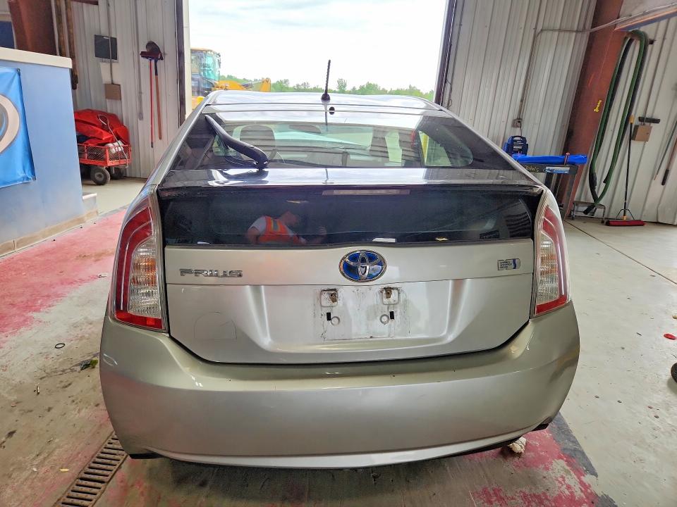 2014 Toyota Prius VIN JTDKN3DU1E0379381 COPART salvage auction — FRONT END, Ny - Mv-907A Salvage Certificate, sold $750 on 2026-07-13 (photo 6)