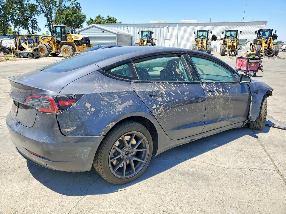2023 Tesla Model 3 VIN 5YJ3E1EA5PF621252 COPART salvage auction — FRONT END, Ca - Salvage Certificate, sold $1,600 on 2026-07-13 (photo 3)