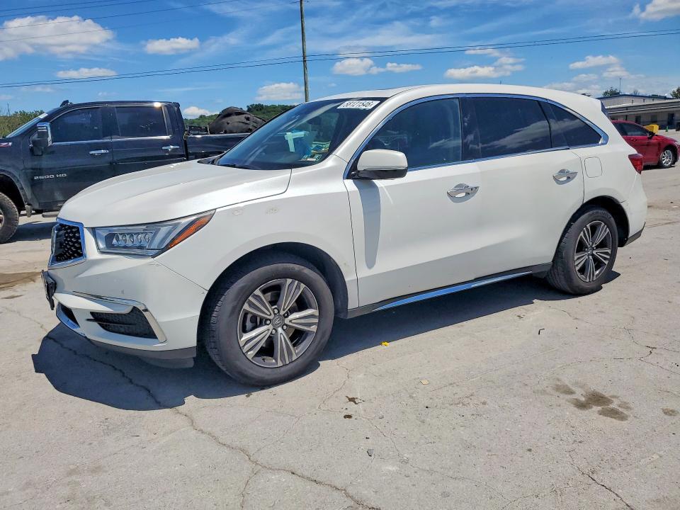 2020 Acura Mdx VIN 5J8YD4H34LL007888 COPART salvage auction — MINOR DENT/SCRATCHES, Tn - Cert Of Title-Rebuilt Vehicle (P), sold $12,500 on 2026-07-02 (photo 1)