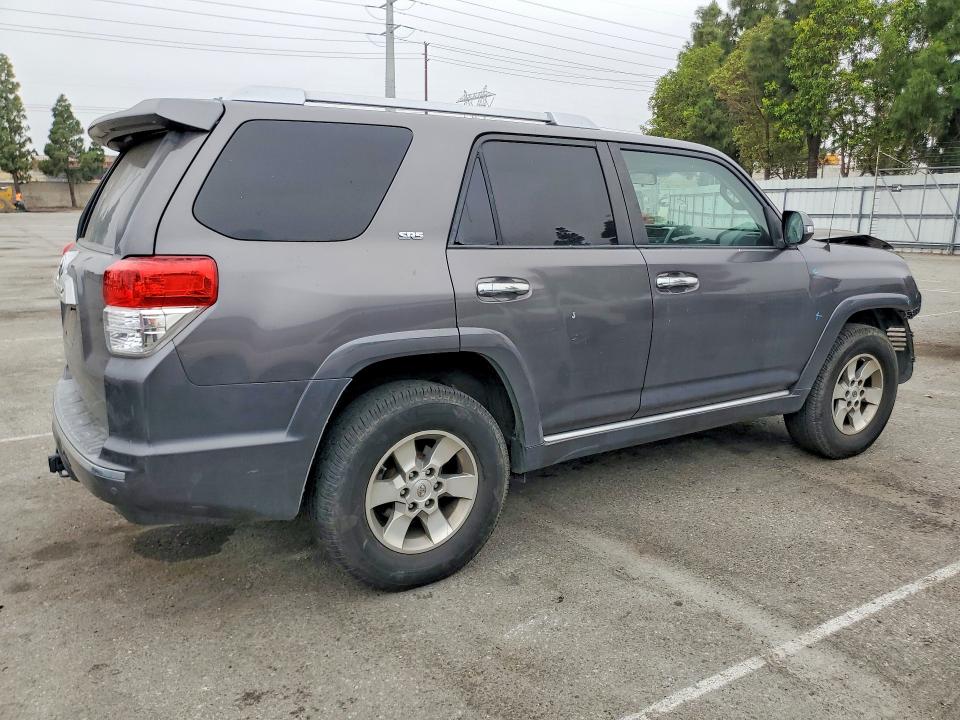 2010 Toyota 4runner VIN JTEZU5JR5A5002302 COPART salvage auction — FRONT END, Ca - Salvage Certificate, sold $5,200 on 2026-07-02 (photo 3)