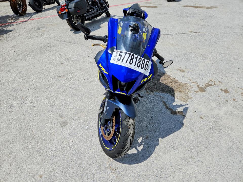 2022 Yamaha Yzfr7 VIN JYARM38EXNA003725 COPART salvage auction — ALL OVER, TX - SALVAGE VEHICLE TITLE (P), sold $1,050 on 2026-07-30 (photo 2)