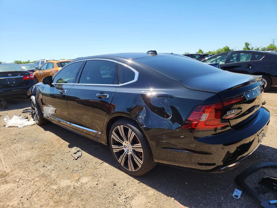 2022 Volvo S90 VIN LVY062MLXNP250223 COPART salvage auction — FRONT END, Il - Salvage Certificate, sold $7,000 on 2026-07-30 (photo 2)