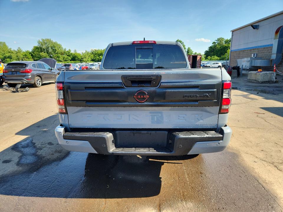 2025 Nissan Frontier VIN 1N6ED1EK1SN614102 COPART salvage auction — BURN, CT - CERT OF TITLE-SALVAGE, sold $10,200 on 2026-07-21 (photo 6)
