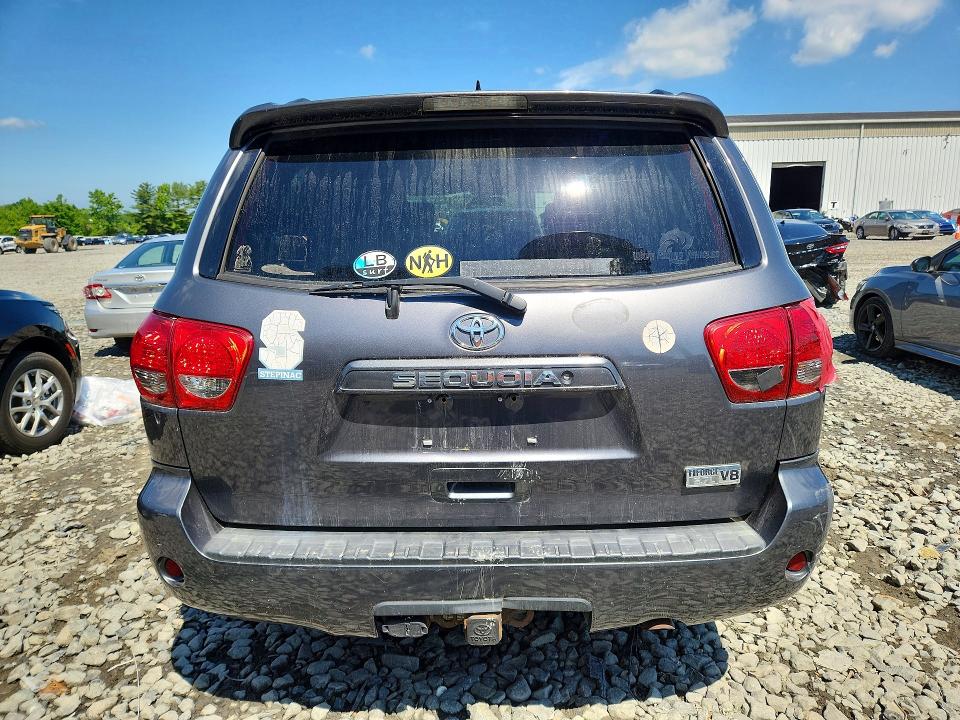 2013 Toyota Sequoia VIN 5TDBY5G15DS082730 COPART salvage auction — FRONT END, Mt - Certificate Of Title, sold $4,200 on 2026-07-27 (photo 6)