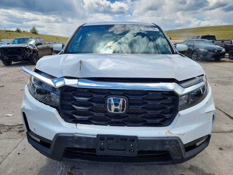 2025 Honda Passport VIN 5FNYF8H59SB008988 COPART salvage auction — FRONT END, Co - Salvage Title, sold $12,100 on 2026-07-27 (photo 5)